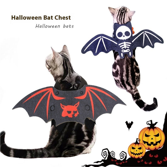 Disfraz de mascota de Halloween para gatos Batwing