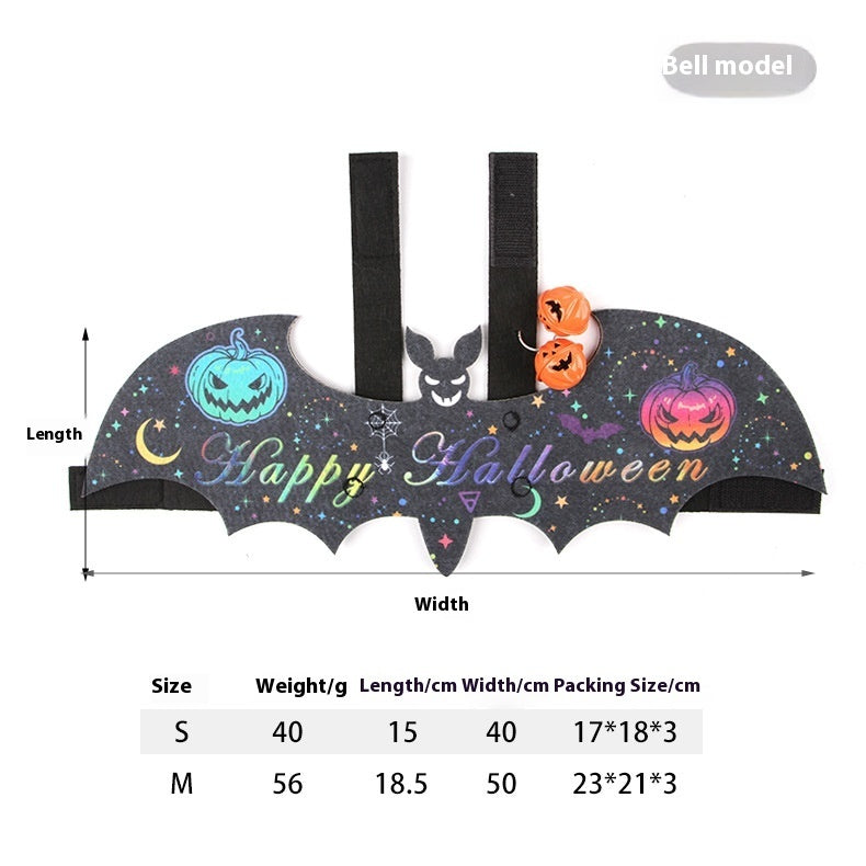 Disfraz de mascota de Halloween para gatos Batwing