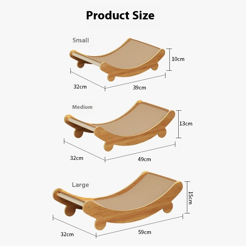 Sillón Rascador para Gato de Sisal Completo