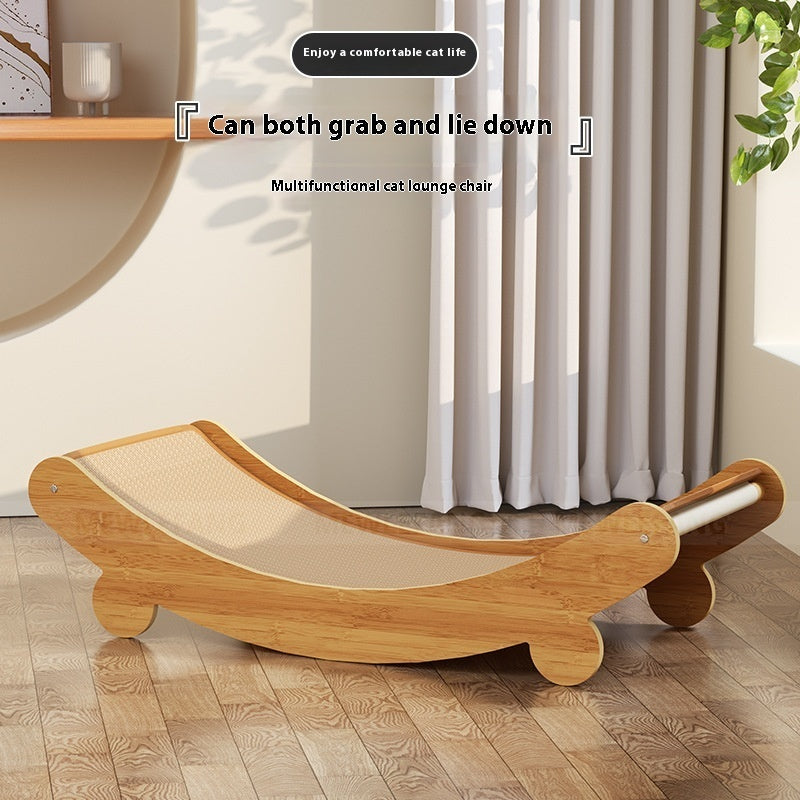 Sillón Rascador para Gato de Sisal Completo