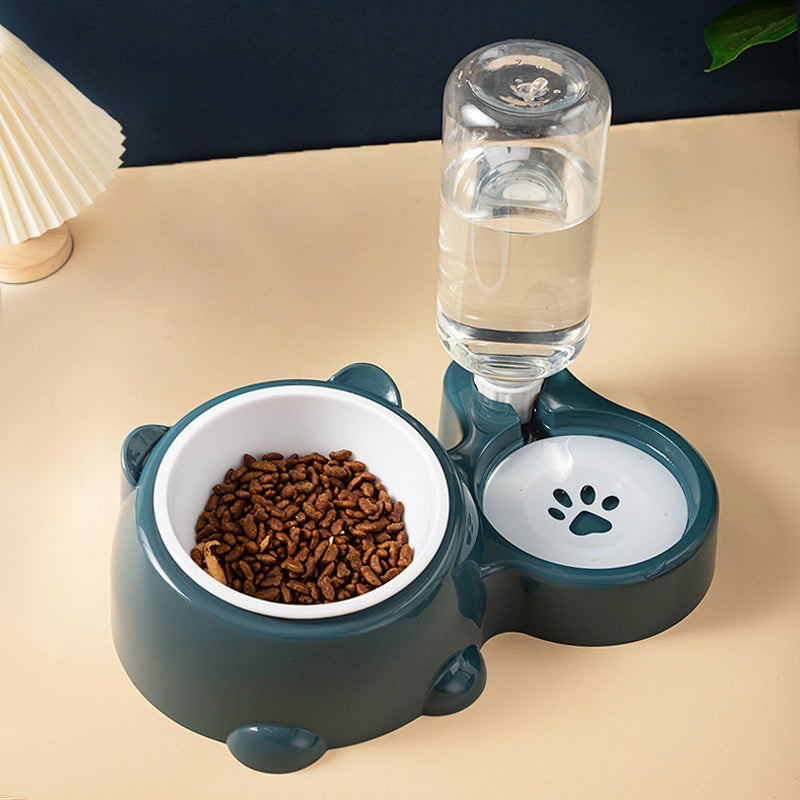 Juego de cuencos extraíbles de comida y agua