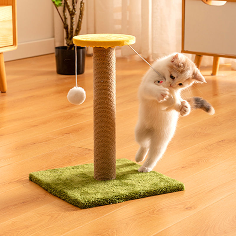 Rascador de Sisal Vertical – Protege Muebles y Fortalece Uñas