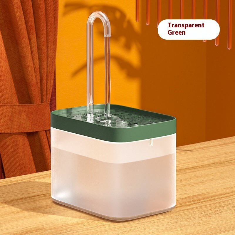 Fuente de agua para gatos, circulación automática, flujo inteligente