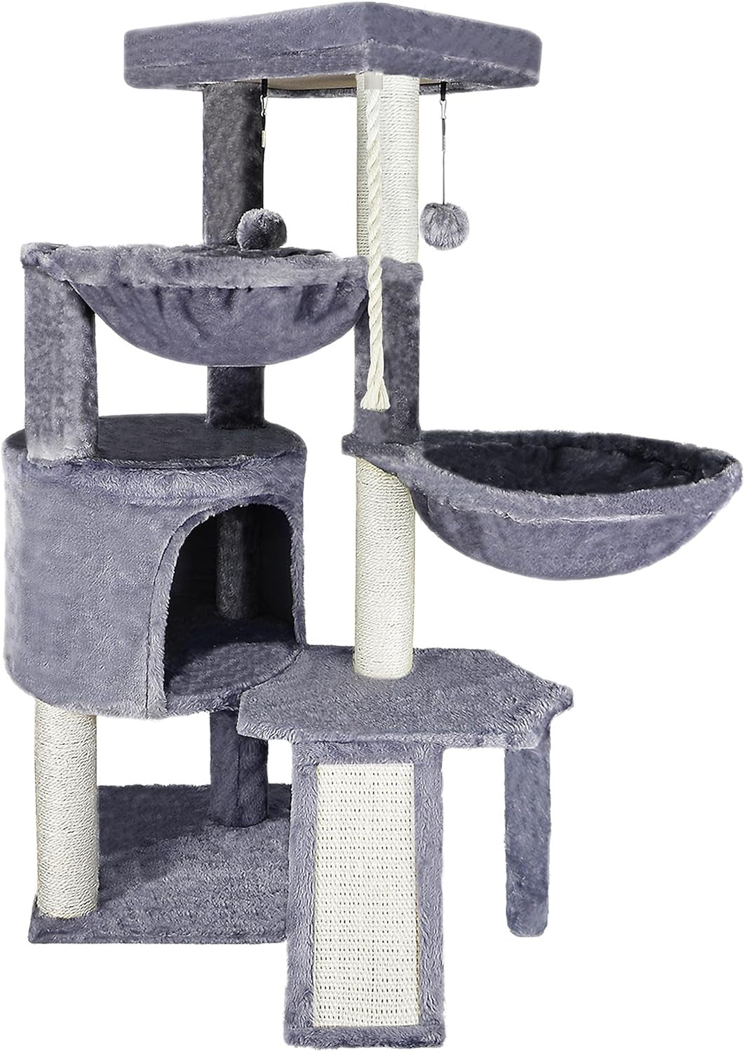 Árbol para Gatos Multinivel – Rascador Creativo Todo en Uno