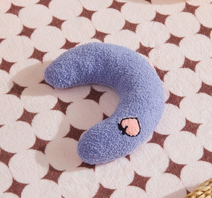 Almohada en forma de U para gatos y protección de la columna, cervical