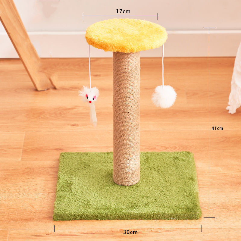 Rascador de Sisal Vertical – Protege Muebles y Fortalece Uñas