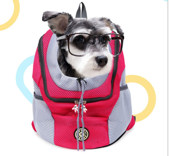 Bolsa para mascotas Bolsa de hombro, Nueva mochila de pecho portátil Suministros para gatos y perros