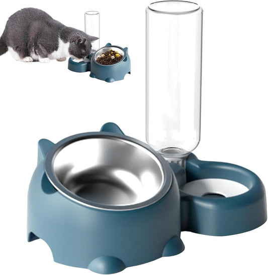 Juego de cuencos extraíbles de comida y agua