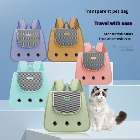 Mochila portátil para gatos de gran capacidad
