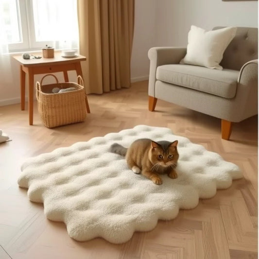 Cama de Invierno para Gato – Gruesa, Acolchada y Antideslizante