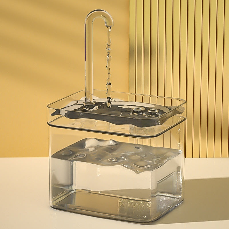 Fuente de agua para gatos, circulación automática, flujo inteligente