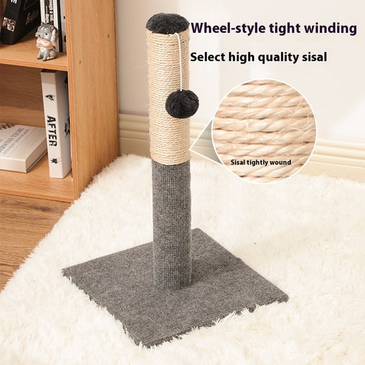 Rascador Vertical para Gatos de Sisal – Extra Resistente y Duradero