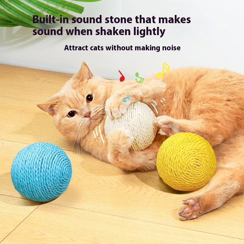 Bola Gigante de Sisa para gatos, cuidado de sus uñas