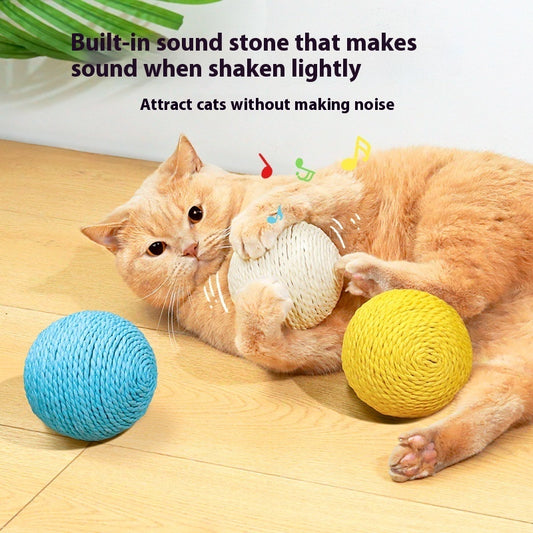 Bola Gigante de Sisa para gatos, cuidado de sus uñas
