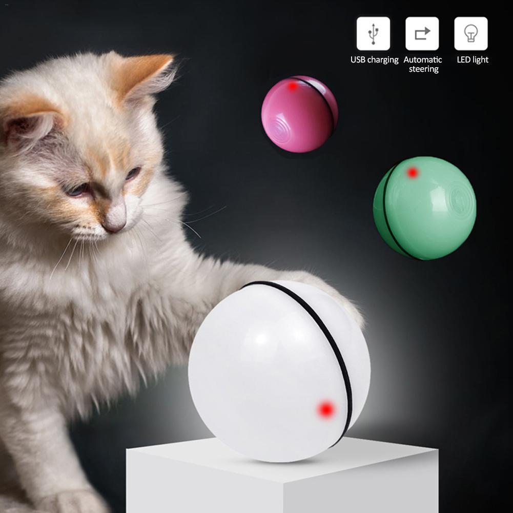 LED Bola de juguete interactiva para gatos divertidos para mascotas
